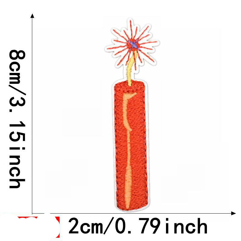 Wholesale Western Cowboy embroidery clothing patch